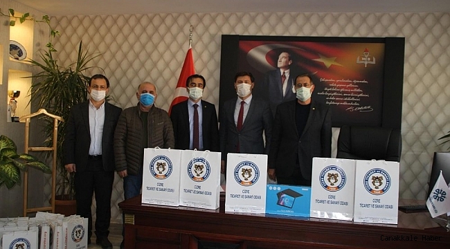 Cizre TSO&#039;dan uzaktan eğitime 55 tablet desteği