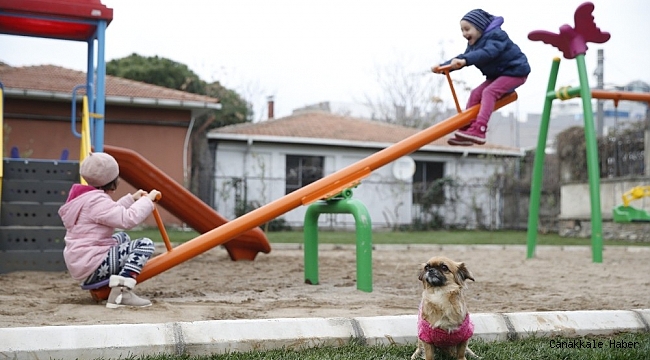 Çocuklar park istedi, Başkan Batur yaptı