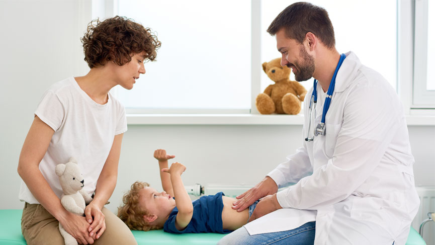 Çocuklardaki kasık fıtığına dikkat