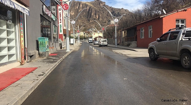 Çukurca sokakları boş kaldı