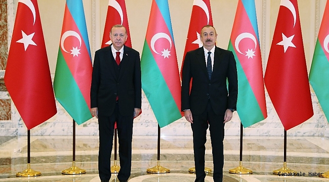 Cumhurbaşkanı Erdoğan, Aliyev ile görüştü