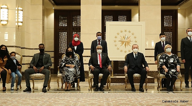 Cumhurbaşkanı Erdoğan, Sudan Büyükelçisini kabul etti