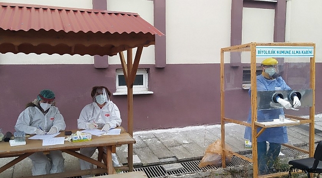 Daday&#039;da esnaflar koronavirüs taramasından geçiriliyor