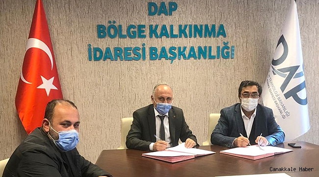 DAP&#039;tan, Çayırlı&#039;ya tarım makinaları desteği