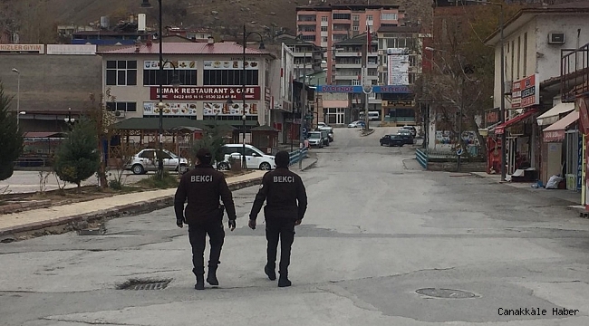 Darende'de sokağa çıkma kısıtlamasına uyuluyor