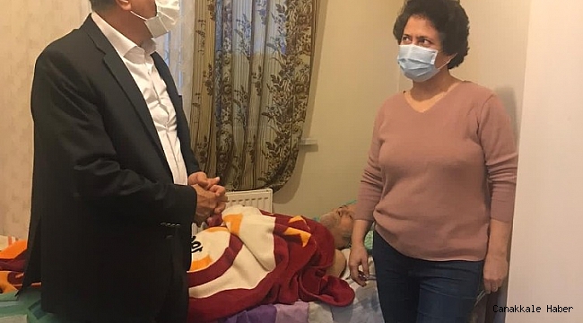 DATÜB'ten sürgünün tanığı engelli vatandaşa elektrikli sandalye desteği