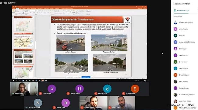 Denizli Gürültü Eylem Planı 2021 sonunda tamamlanacak