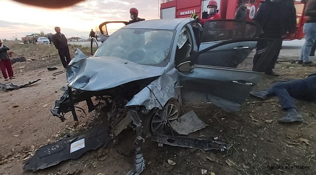 Denizli&#039;de son 1 hafta içerisinde 86 trafik kazası meydana geldi