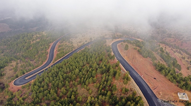Derbent Aladağ yolu tamamlandı