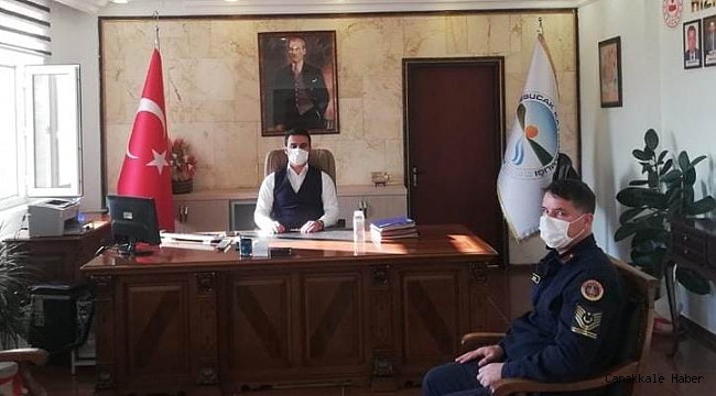 Derebucak&#039;ın İlçe Jandarma Komutanı göreve başladı