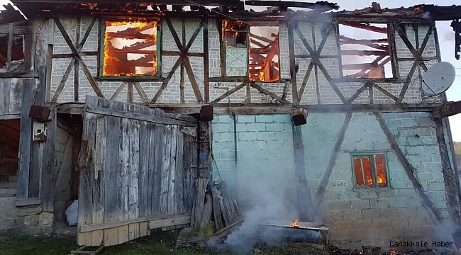 Devrek'te çıkan yangında 1 kişi öldü