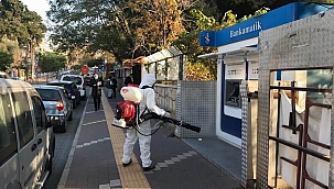 Dezenfeksiyon çalışmaları hız kesmiyor