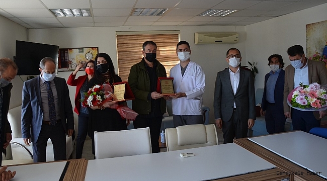 Didim Devlet Hastanesi hayırsever çifti unutmadı