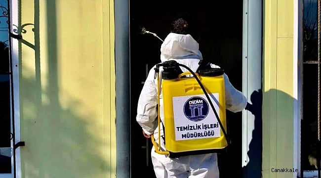 Didim&#039;de muhtarlıklar dezenfekte edildi