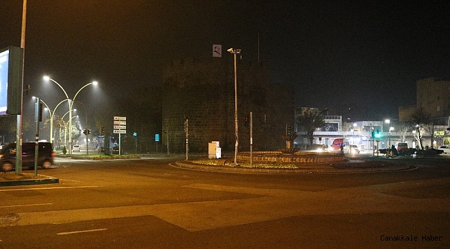 Diyarbakır'da 56 saatlik sokağa çıkma kısıtlamasıyla denetimler başladı