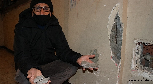 Diyarbakır&#039;da 8 katlı bir binanın sakinleri diken üstünde: Geceyi sokakta geçirdiler