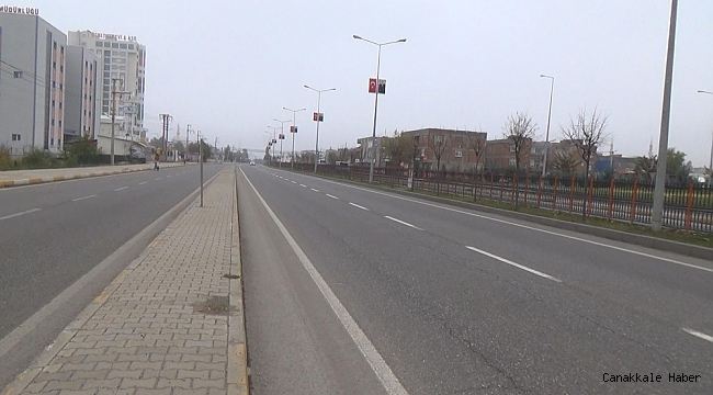 Diyarbakır&#039;ı korona virüs kısıtlaması sessizliği bürüdü