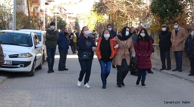 Doğalgaz patlamasında hayatını kaybeden yaşlı adam toprağa verildi