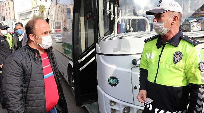 Drone havadan tespit etti, polis ceza yazdı