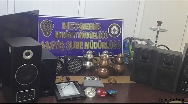 Düğün salonu hırsızları tutuklandı