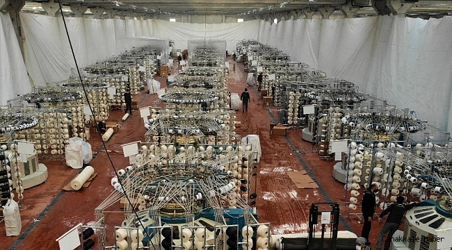 Dünyanın kumaşı artık Elazığ&#039;dan