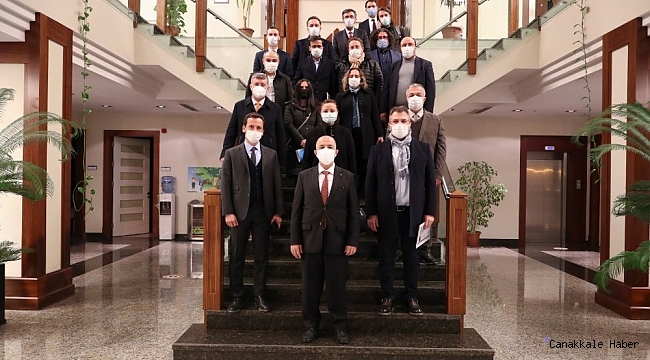 Düzbağ Projesi için Gaziantep&#039;e gelen yazar ve medya mensupları HKÜ&#039;yü ziyaret etti