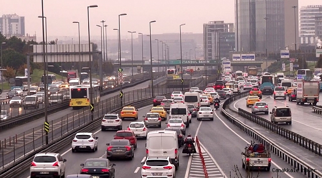 E-5'te kısıtlama öncesi yoğunluğu