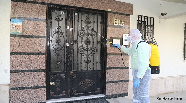 Efeler Belediyesi Kasım ayında bin binayı dezenfekte etti