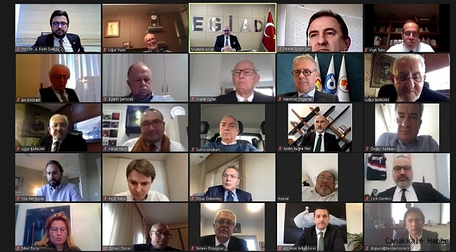 EGİAD Danışma Kurulu&#039;nda pandemi ekonomisi değerlendirildi