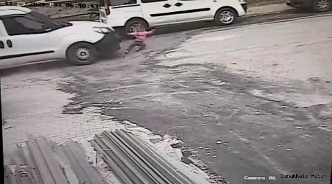 Ehliyetsiz sürücü 3 yaşındaki çocuğa çarpıp kaçtı