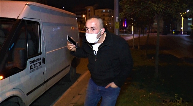 Ehliyetsiz yakalanınca gazetecilere tehditler savurdu