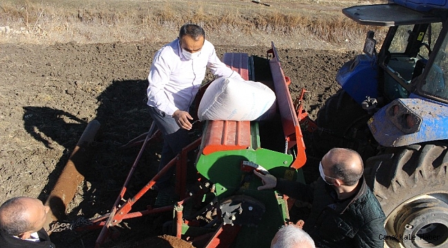 Ekim yapılamayan alanlar tarıma geri kazandırılıyor
