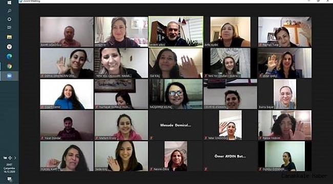 EKO-Okullar toplantısı online olarak yapıldı