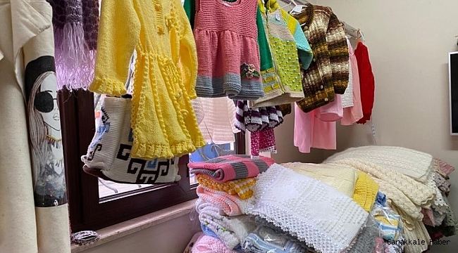 El emeği göz nuru işlemeleri satışa sunuluyor