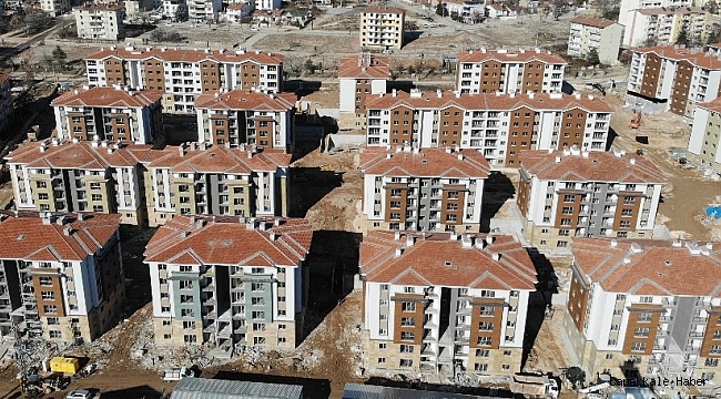 Elazığ'da binlerce modern deprem konutu hızla yükseliyor