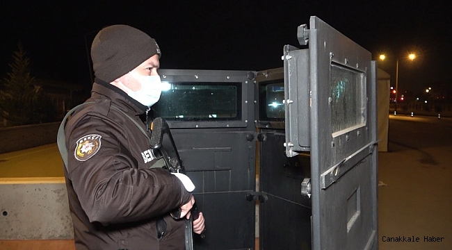 En uzun gecede de gözlerini kırpmadan görevlerinin başındalar