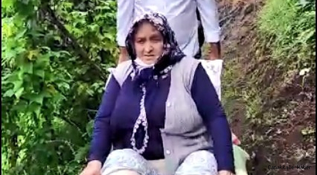 Engelli kadının yol sorunu çözülecek