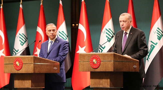 Erdoğan-Kazımi ortak basın toplantısı