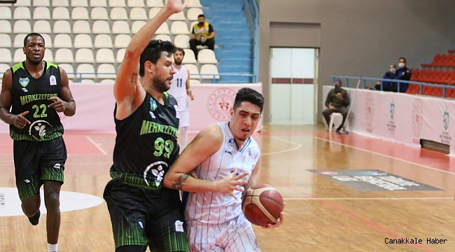 Erkekler Basketbol 1. Ligi: Kocaeli BŞB Kağıtspor: 72 - Denizli Basket: 91