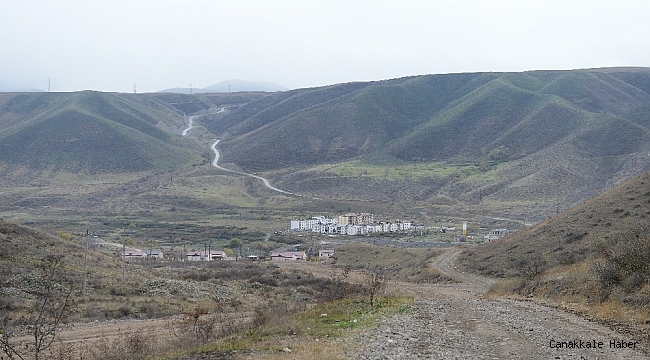 Ermeni işgalinden kurtarılan Sugovuşan köyünde yol çalışmaları başladı