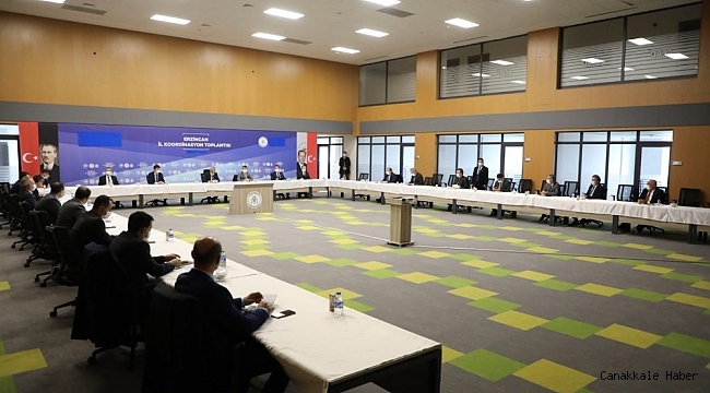 Erzincan&#039;da kamuda koordinasyonu sağlamak amacıyla değerlendirme toplantısı yapıldı