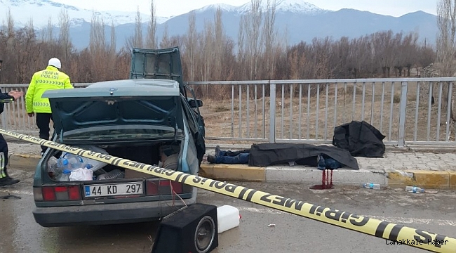 Erzincan&#039;da trafik kazası: 1 ölü, 2 yaralı