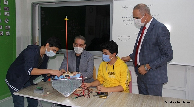 Erzincanlı öğrencilerin TÜBİTAK başarısı