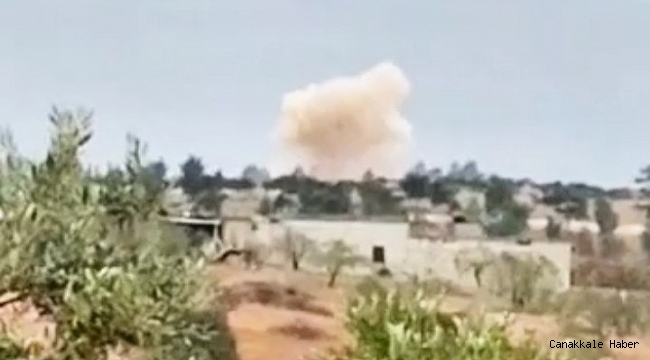 Esad rejiminden İdlib&#039;in güneyine topçu saldırısı: 2 yaralı