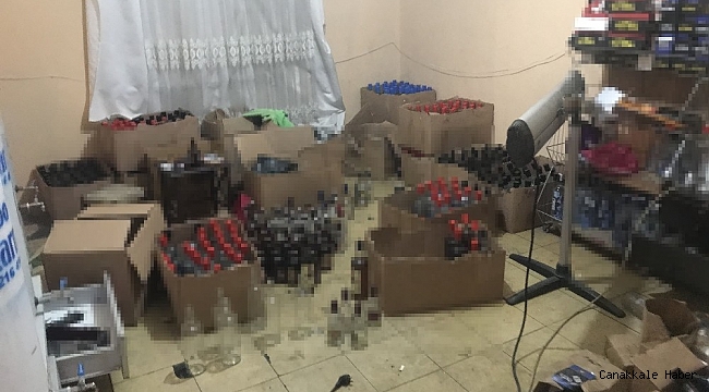 Esenyurt'ta yılbaşı gecesinde sahte alkol operasyonu