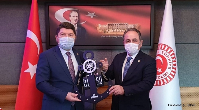 Eski Vekil Demir&#039;den Tunç&#039;a &#039;hayırlı olsun&quot; ziyareti