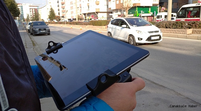 Eskişehir&#039;de drone ile yaya geçidi denetimi
