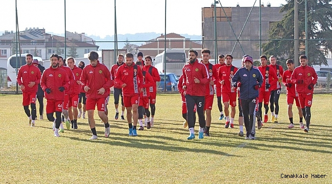 Eskişehirspor, Balıkesir deplasmanı öncesi hazırlıklarını tamamladı