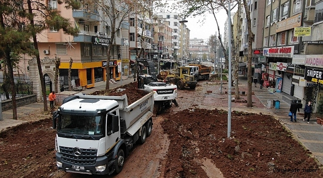 Esnaf istedi Diyarbakır Büyükşehir Belediyesi harekete geçti