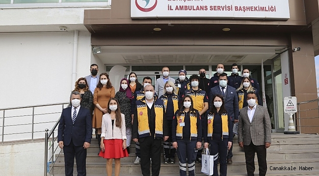 ESO&#039;dan Eskişehir İl Ambulans Servisi Komuta Kontrol Merkezine ziyaret